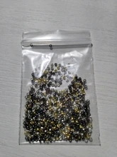 500 unids/lote oro rodio bola crimpado final cuentas Dia 2 2,5 3 mm tapón espaciador perlas para la fabricación de la joyería Diy resultados Accesorios