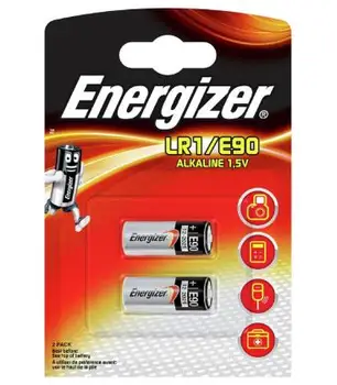 Pilas Energizer bateria original Alcalina Especial LR1 1,5V blister 2X Unidades
Pilas Energizer bateria original Alcalina Especial LR1 1,5V blister 2X Unidades