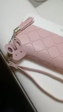 Cartera para teléfono móvil de gran capacidad con borlas de Cremallera larga para mujer, bolso para teléfono móvil con relieve, nuevo estilo, 2021