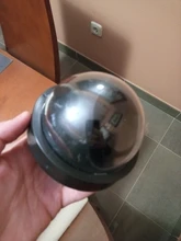 Cámara de vigilancia interior con luz roja, Webcam de seguridad con cúpula simulada, Flash, instalación, regalo, batería