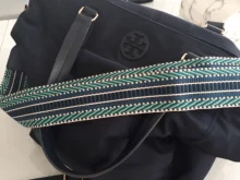 HJKL-Bolsos de colores para mujer, accesorios de correa para cinturón, colgador de hombro ajustable de arcoíris, correas para bolso, Asa decorativa, correa para bolso