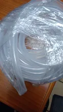 Tubo de manguera de goma de silicona transparente de grado alimenticio, 1M, 3M, 5M, 4, 5, 6, 8, 10, 12mm de diámetro, tubo de leche Flexible, tubo de cerveza, Gel de sílice