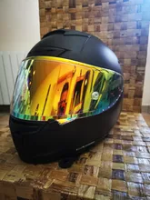 10 colores oro iridio de la motocicleta completa máscara visera estuche para gafas para SHOEI X14 X-14 Z7 CWR-1 NXR RF-1200 X-espíritu 3 máscara visera
