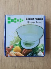 Báscula de cocina de 5KG/1G, balanza electrónica LCD adecuada para cocina doméstica