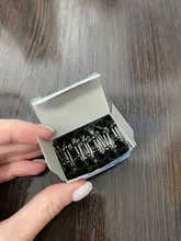 Clips de carpeta metálicos de 15mm para notas, Clip de papel de carta, encuadernación de fotos, carpeta de escritorio, suministros de encuadernación de oficina, 12 Uds.