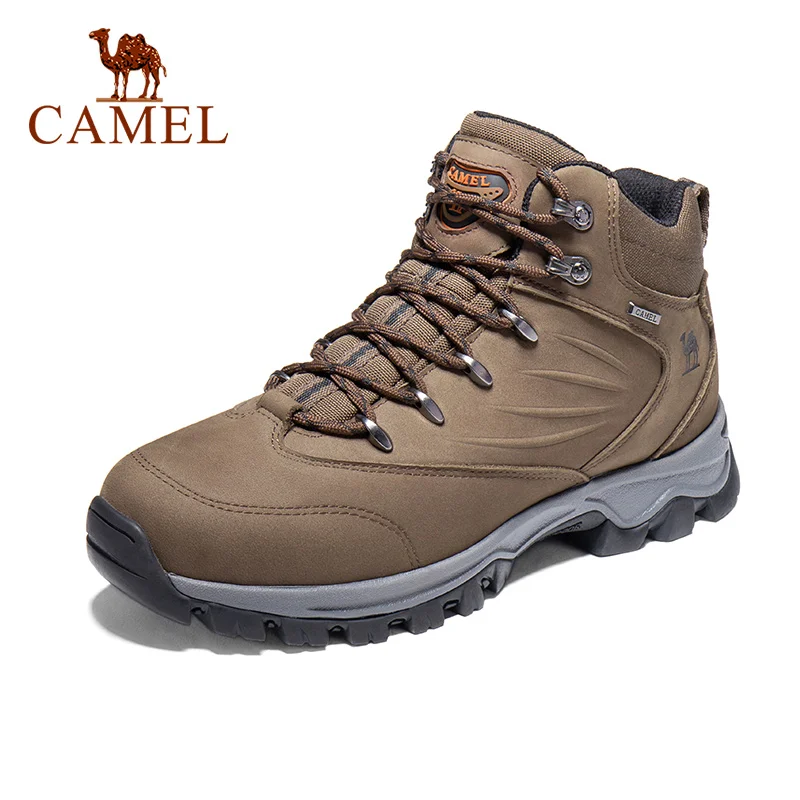 CAMEL Men Shoes High-Top Hiking Waterproof Antiskid Breathable Mountain Cushioning Climbing Trekking Boots Outdoor Sports Shoes
CAMEL Men Shoes High-Top Hiking Waterproof Antiskid Breathable Mountain Cushioning Climbing Trekking Boots Outdoor Sports Shoes