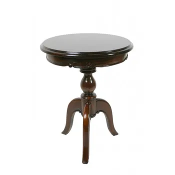 Side table pedestal mahogany solid wood with carving. Measurements: 66x Ø 50 cm.
Side table pedestal mahogany solid wood with carving. Measurements: 66x Ø 50 cm.