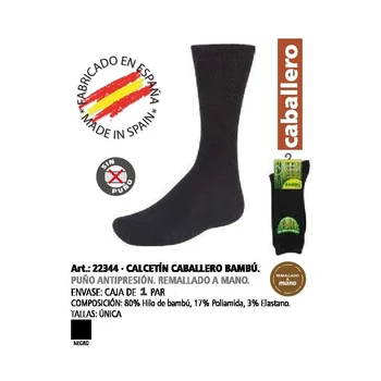 Sock Knight Cuff Not YSABEL 22344 MULBERRY BAMBOO One Size COLOR BLACK
Sock Knight Cuff Not YSABEL 22344 MULBERRY BAMBOO One Size COLOR BLACK
