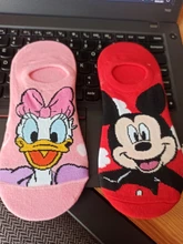 De dibujos animados de Disney Simba Dumbo calcetines jabalí Mickey Minnie Pato Donald Stitch impresión calcetín divertido primavera otoño corto Anime barco calcetín