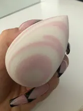 Esponja de maquillaje, esponja cosmética para polvos base, licuadora de belleza suave, herramienta en forma de gota de agua
