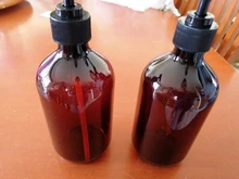 Lotion Shampoo Liquid-Soap Shower-Gel-Bottles Bottling Brown Transparent 100ML-500ML