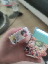 Popular de Anime Washi conjunto de cintas adhesivas decoración Diy Scrapbooking etiqueta engomada de papel de enmascarar cinta decorativa adhesivo