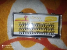 Kimcci-extensiones de pestaña de visón, 60 mechones, naturales, 3D, volumen ruso, pestañas postizas individuales, 20D racimo, maquillaje Cilios