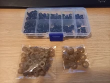 Ojos de seguridad para osos de felpa, ojos de plástico para peluche 100 unidades con ojos de muñecas de 6mm/8mm/9mm/10mm/12mm