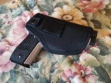 Funda Universal para pistola táctica, bolsa de transporte oculta, Clip de Metal, funda OWB, para pistolas de mano de todos los tamaños