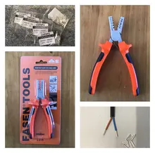 Herramienta de prensado de PZ0.5-16, alicates de prensado de estilo de Alemania para el extremo del Cable, manguitos de tubo especiales, abrazadera de terminales, herramientas manuales