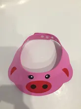 Gorra de champú para bebé, visera ajustable para Baby Shower, protector de ojos a prueba de agua, protector para el pelo, 1 ud.