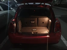 Alfombrilla de protección para maletero, decoración de coche, accesorios para BMW MINI COOPER S ONE F54 F55 F56 F60 R60 CLUBMAN