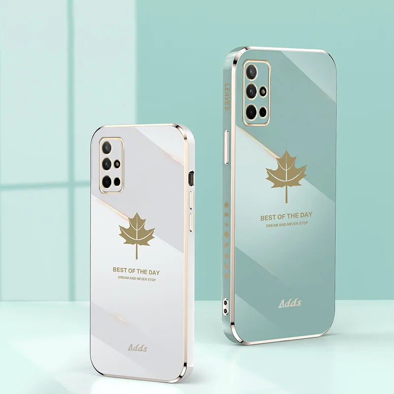 Чехол с Кленовым листом и квадратной рамкой для Honor 30 Lite pro Honor30S чехол цветным