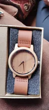 Bobo bird-relojes de madera hechos a mano para hombre, de pulsera de cuarzo, correa de cuero, de madera, ligero, Masculino