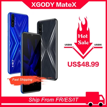 XGODY 3G Smartphone Android 9.0 6" 18:9 QHD Cellphone 2GB RAM 16GB ROM 2800mAh Dual SIM 5MP GPS Wi-Fi Mate X Mobile Phone
XGODY 3G Smartphone Android 9.0 6" 18:9 QHD Cellphone 2GB RAM 16GB ROM 2800mAh Dual SIM 5MP GPS Wi-Fi Mate X Mobile Phone