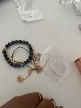 Boho DE LA TIERRA multicapa pulsera de corazón de amor de las mujeres de cristal de encanto cuentas de piedra colgante con forma de tortuga brazalete de oro brazaletes 5 unids/set joyería