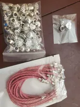 Pulsera de piel trenzada 100% auténtica para hombre y mujer, brazalete con abalorio, joyería masculina para amantes de los minutos