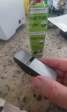 Mini recorte de madera para carpintería, plano, cepillador manual, herramientas de carpintero fundido a mano