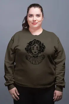 Angemiel Wear Eye Reflection Green Women Sweatshirts
Angemiel Wear Eye Reflection Green Women Sweatshirts