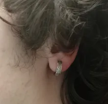 QIMING-pendientes de Clip celta sin Piercing para hombre y mujer, aretes de cartílago, joyería Vintage Unisex