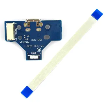 Charging circuit board for Dualshock4 PS4 Playstation4 JDS-001 Flex connector Micro USB charging
Charging circuit board for Dualshock4 PS4 Playstation4 JDS-001 Flex connector Micro USB charging
