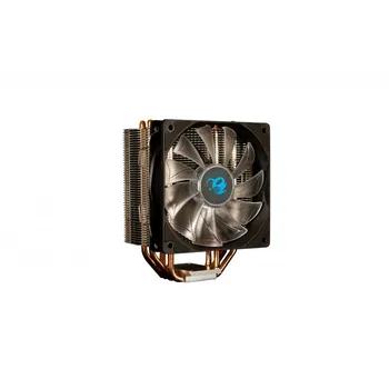 CoolBox DeepGaming Cyclone II LED Blue processor cooler 12 cm 1 piece (s) Black
CoolBox DeepGaming Cyclone II LED Blue processor cooler 12 cm 1 piece (s) Black