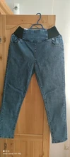 Pantalones de Vaqueros pitillo Vintage de cintura alta para mujer, jeans elásticos informales de talla grande para mujer, ropa de calle elástica