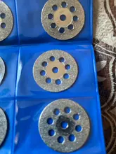 New 10Pcs/Bag 22/20mm Mini Sharp Diamond Cut Off Rotary Tool Cutting Disc Disks Disks