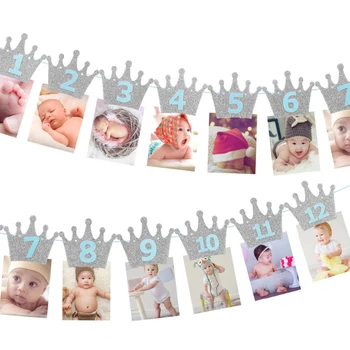 Baby 1st Birthday Banner Flag Monthly ONE Year Bunting Garland Baby Shower Boy Girl First Happy Birthday Party Decorations Kids
Baby 1st Birthday Banner Flag Monthly ONE Year Bunting Garland Baby Shower Boy Girl First Happy Birthday Party Decorations Kids