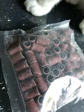 100 Uds bandas de limado de manicura archivo para UV Gel acrílico removedor polaco para máquina de clavos eléctrica taladro clavo 80 #/120 #/180 #