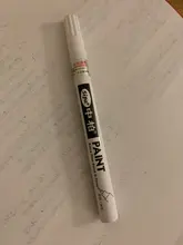 Rotulador metálico de punta fina para pintura, marcador permanente, no tóxico, 8 colores para elegir, 0,7mm, 1 Uds.