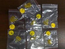 Hiaena 210 unids/lote espacio frijol goma ovalado tapón pesca Bobber flotador línea conector pesca aparejos Accesorios