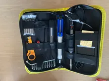 Welding-Tool-Set Solder-Iron-Kit Temperature Adjustable Electric 908S 220V New 80W LCD