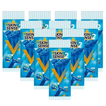 Wilkinson's Skin Sense 2, 10 bags of 10 disposable 2-sheet headrest machineries. Pack of 10 units
Wilkinson's Skin Sense 2, 10 bags of 10 disposable 2-sheet headrest machineries. Pack of 10 units