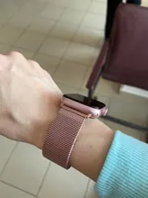 Correa de acero inoxidable para Apple Watch, pulsera de metal iwatch SERIE DE gomillas 1 2 3 4 5 6, 38/40, 42/44