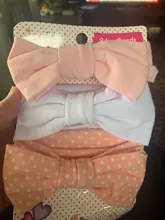 Diadema elástica con lazo anudado para el pelo, cinta para el pelo anudada, regalos para bebé, 3 uds., 2018