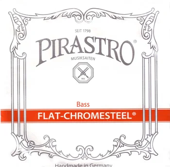 342020 flat-chromesteel orchestra set of strings for double bass size 3/4, Pirastro
342020 flat-chromesteel orchestra set of strings for double bass size 3/4, Pirastro