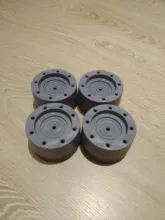 Dryer Feet-Pads Rubber-Mat Anti-Vibration-Pad Washing-Machine Non-Slip-Pad 4pcs Fixed