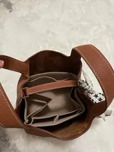 Fits For H picotina 18, organizador de bolsas, cubeta de maquillaje, bolso de lujo, moldeador de base de cosméticos portátil para bolso de mujer