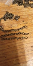 50 unids/lote 50mm 70mm 5x4mm collar Cadena de extensión pulsera a granel extensor de cola de cadenas extendidas para DIY joyería hacer hallazgos