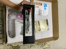 Black Tap Faucet Sink-Tap Mixer Bathroom-Basin Hot-Water Hollow-Design Deck-Mounted Single-Handle