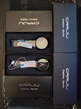 CRRJU-reloj de pulsera de acero para hombre, de marca superior, informal, de malla delgada, deportivo, de cuarzo, resistente al agua, negro, 2150