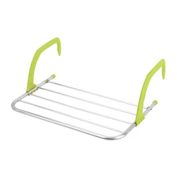 Folding clothes line Aluminium Green (3 M) 
Folding clothes line Aluminium Green (3 M)