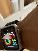 Funda Protector de Pantalla Compatible para Apple Watch iWatch Series 1 / 2 / 3 / 38 / 42 mm Carcasa Metalica para Reloj Apple